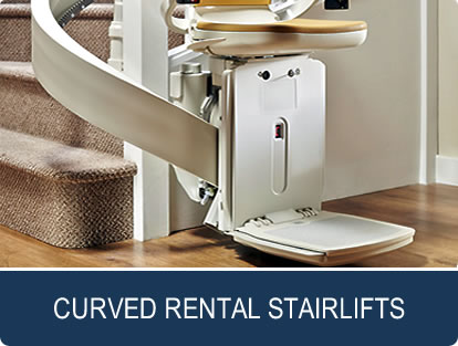 hire curved stairlifts