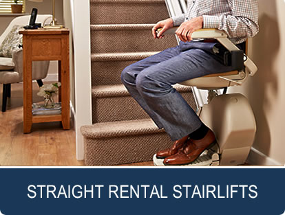straight rental stairlifts near me